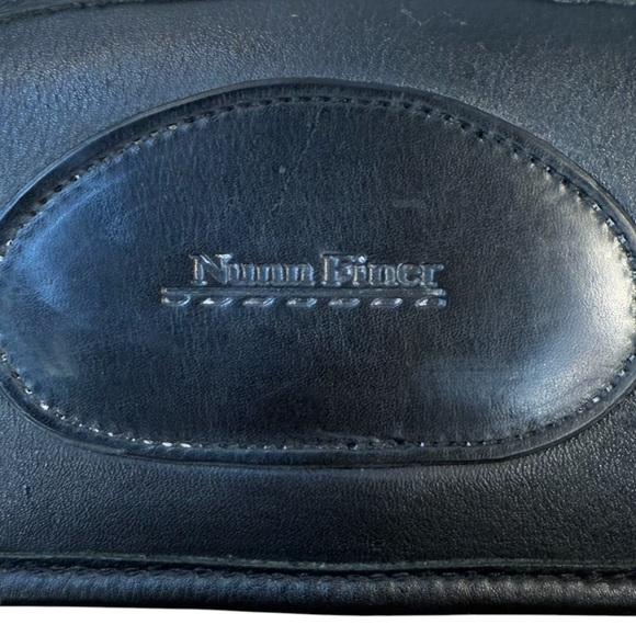 NWOT NUNN FINER Passage Dressage Black Leather Horse Riding Girth Size 30 - Picture 6 of 6